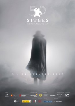 Cartell del festival de Sitges en el seu 50 aniversari