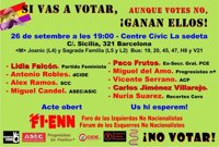Frutos (ex-líder del PCE) y Jiménez Villarejo participarán hoy en un acto en Barcelona contra el referéndum