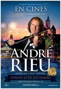 Sorteamos entradas para ver el Concierto en Maastricht de André Rieu en Yelmo Cines de varias ciudades de España