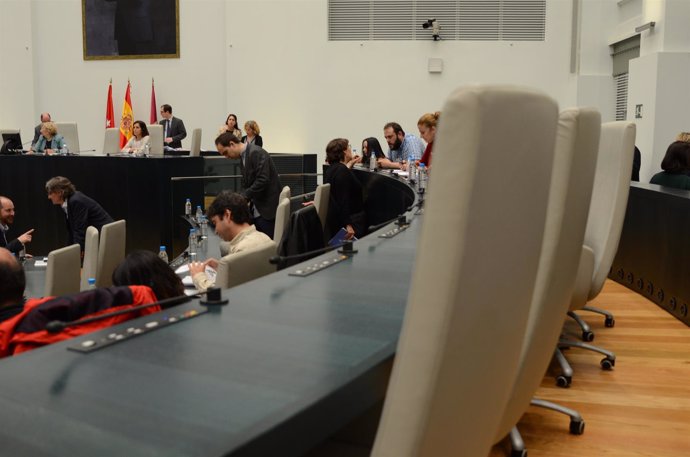 Pleno del ayuntamiento de Madrid