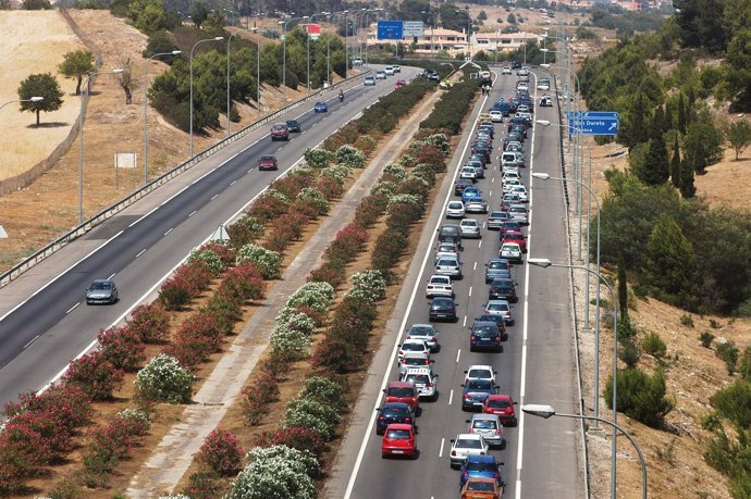 Tráfico en la Via de Cintura 