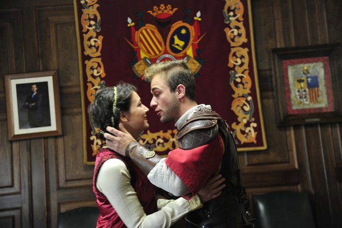 Los nuevos Amantes de Teruel, hoy en el Ayuntamiento de la ciudad