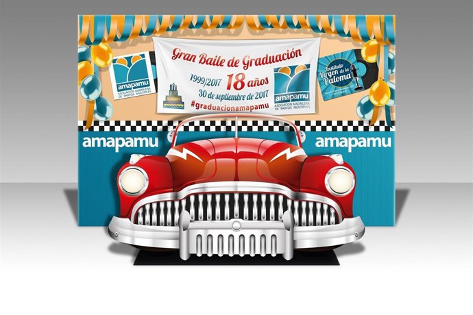 Lona 18 Aniversario AMAPAMU 3x2m