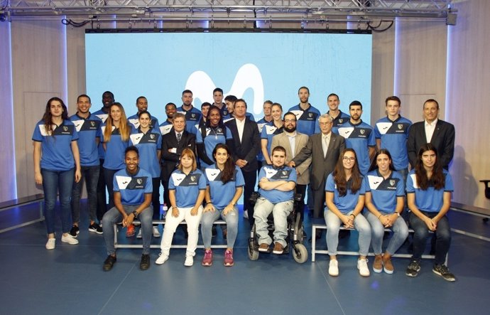 Presentación de los equipos de Movistar Estudiantes para 2017-18