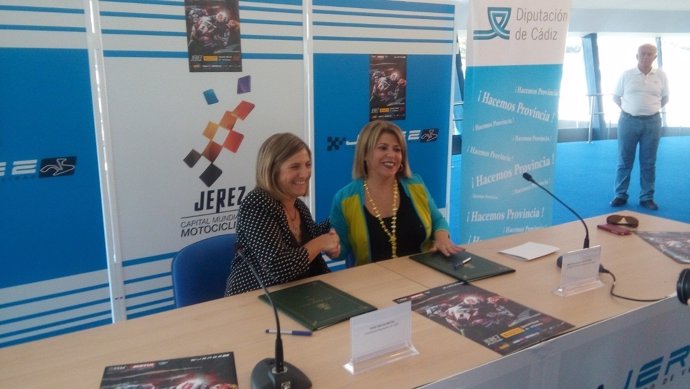 Diputación y Ayuntamiento presentan superbike en Jerez