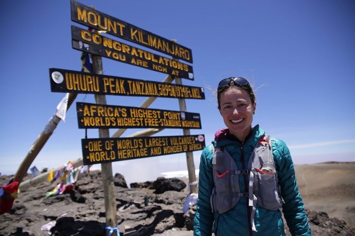 Fernanda Maciel ultra trail Kilimanjaro