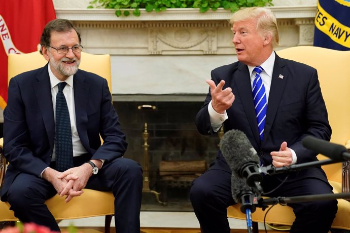 Rajoy se reúne con Trump