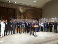 Junta de Extremadura y entidades bancarias impulsan una plataforma para facilitar a empresas el acceso a financiación
