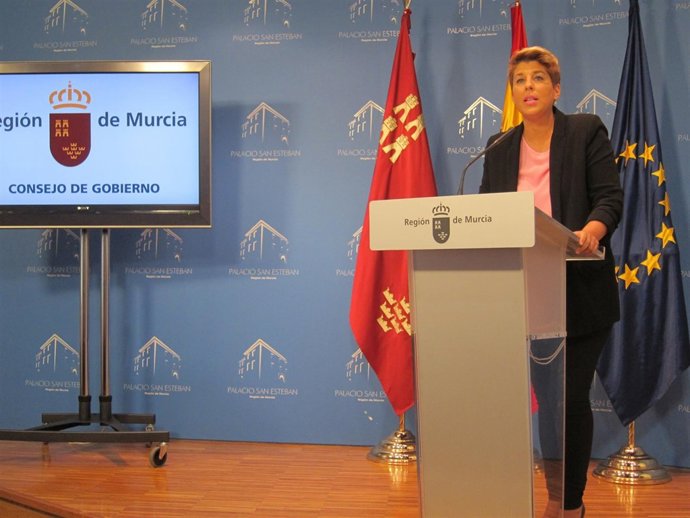  La Portavoz Del Gobierno, Noelia Arroyo, En Rueda De Prensa            