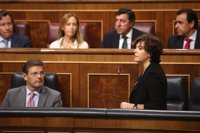 Santamaría dice al PdeCAT que “están a tiempo” de volver a la ley y no “imponer” su “fiesta” del 1-O