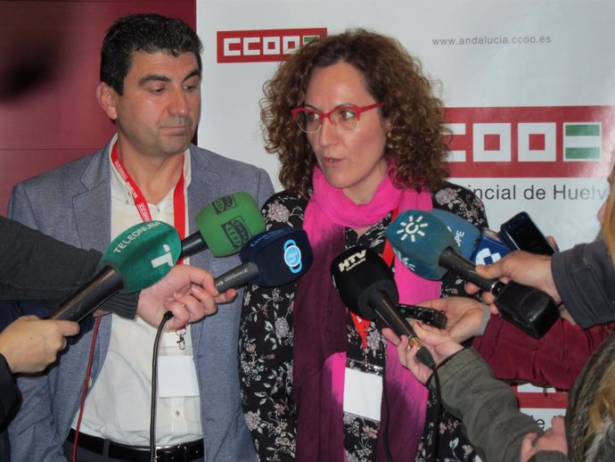 Nuria López, candidata a la secretaría general de CCOO-A.