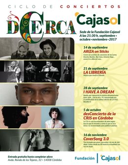 Cartel del ciclo 'DCerca'