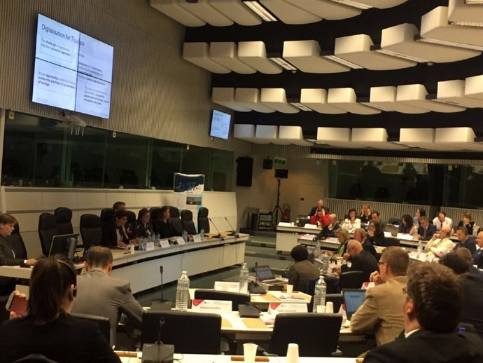 Susana Ibáñez, en Bruselas.