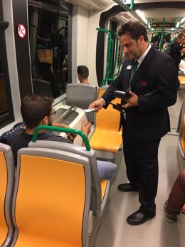 El metro activa el operativo de inspección en trenes y paradas