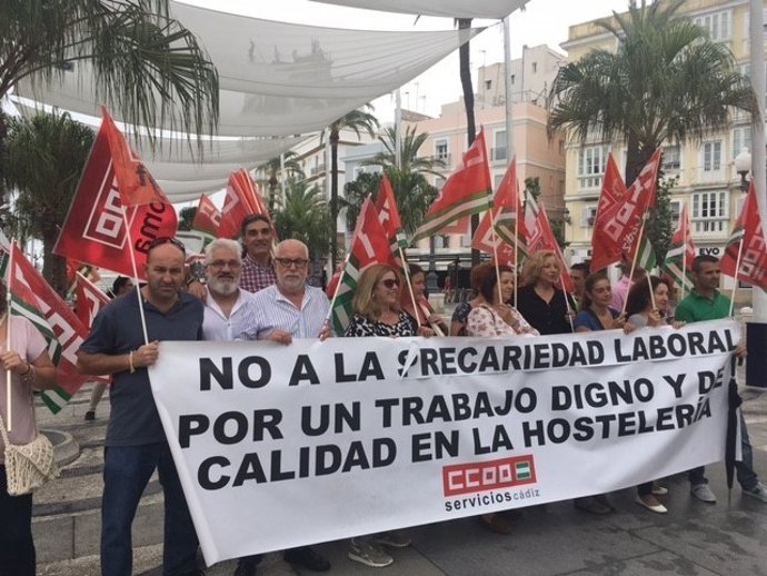 IU contra la precariedad de la hostelería de la provincia