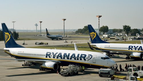 Avión de Ryanair