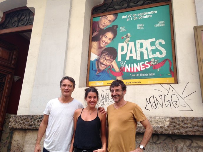 Josep Linuesa, Mónica Corral y Carlos Chamarro presentan 'Pares y Nines'