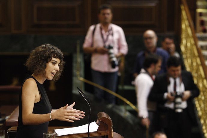 Alexandra Fernández, de En Marea, en el Congreso