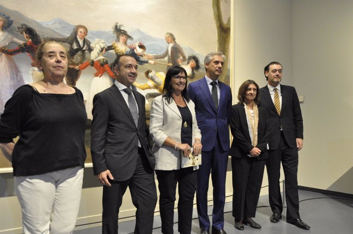 Presentación de la exposición 'Goya y la corte ilustrada'.