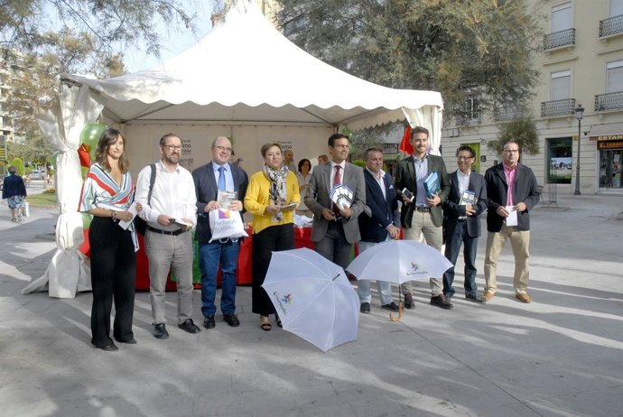 Representantes institucionales en el Día Mundial del Turismo