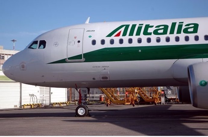 Avión de Alitalia