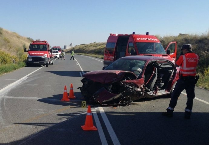 Accidente mortal en la NA-134