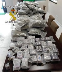 Prisión para cinco de los siete detenidos por la operación antidroga desarrollada en Jaén y Granada