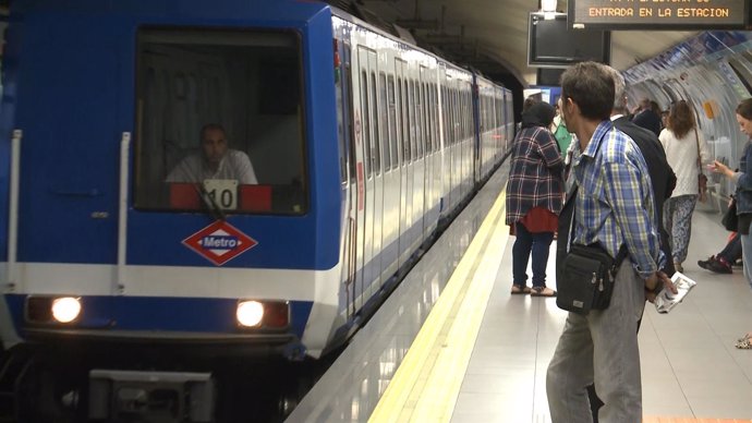 Paros en el Metro de Madrid los días 24 y 27 de febrero