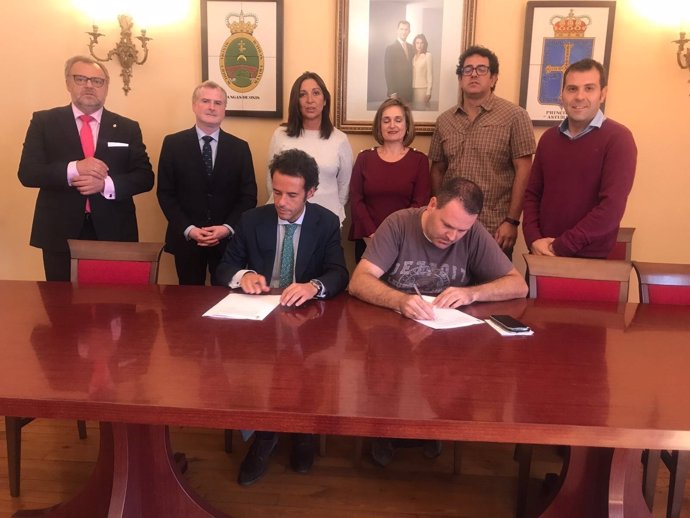 Firma del Convenio entre ICA y Mancomunidades