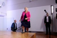El partido de Erna Solberg gobernará Noruega en minoría tras el fracaso de las conversaciones