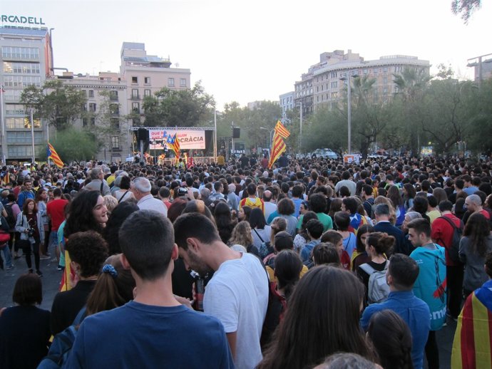Acte d'O.Junqueras, J.Turull, D.Sabater, J.Cuixart, M.Boya, L.Llach
