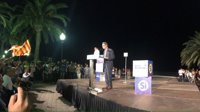 Artur Mas: "Nos dicen que precintemos Cataluña. Aquí estamos y no tenemos miedo"