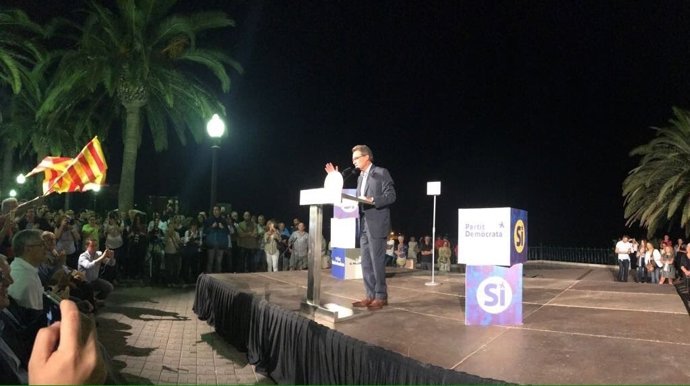El president del PDeCAT, Artur Mas