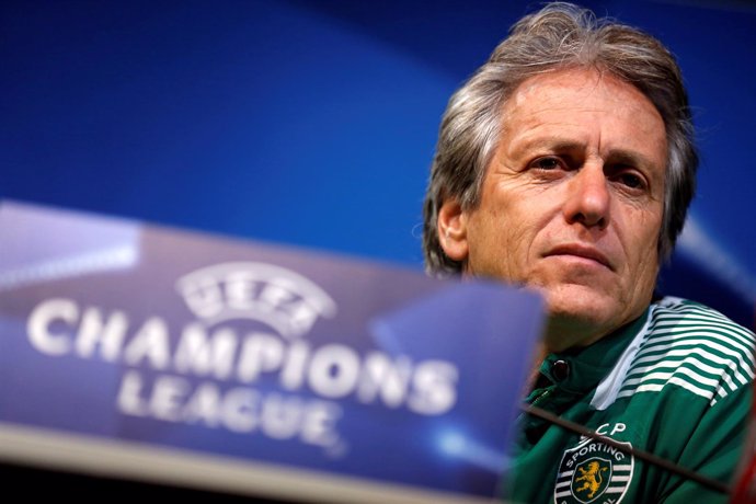 El entrenador del Sporting de Portugal, Jorge Jesus