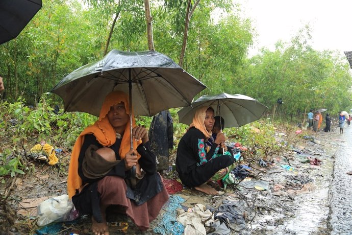 Refugiados rohingyas en Bangladesh