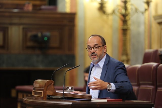 Carles Campuzano en el Congreso. 