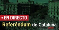 Referéndum de Cataluña | Directo: Gobierno pide al Govern ir de la mano en la defensa de la legalidad y la convivencia