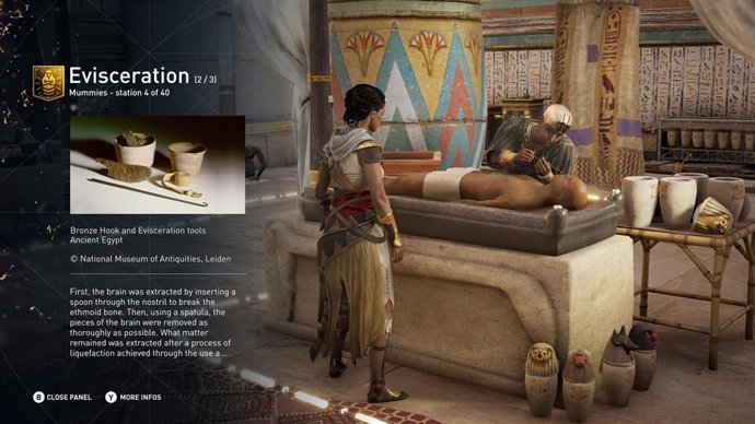 Assassin's Creed Origins, modo Discovery Tour
