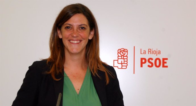 La secretaria de Igualdad del PSOE riojano, María Marrodán