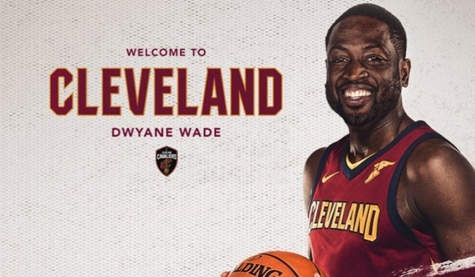 Dwayne Wade llega a Cleveland Cavaliers