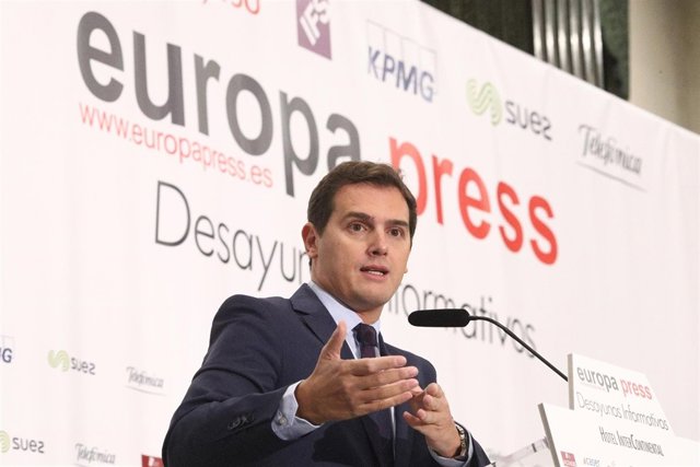 Desayuno Informativo de Europa Press con Albert Rivera