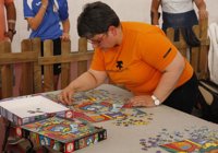 La campeona del mundo de puzles participa este fin de semana en Valladolid en el III Trofeo Internacional