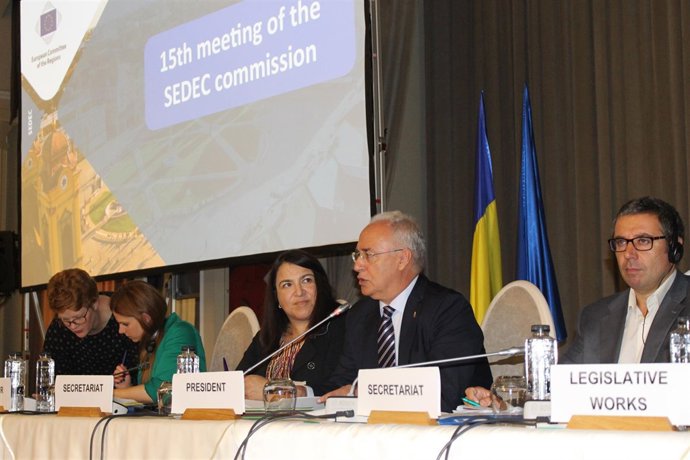 Ceniceros, en la reunión