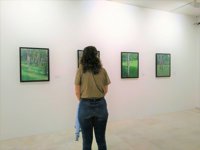 El artista vallisoletano Pablo Giménez expone 'Luz al aire' en el Patio Herreriano hasta el 29 de octubre