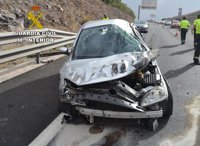 Investigan un accidente de tráfico con 6 personas heridas de carácter leve y un bebé ileso en Gran Canaria