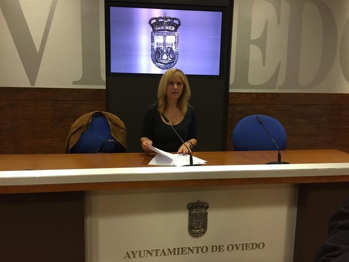 Marisa Ponga durante la presentación del Premio al Proyecto de Voluntariado 