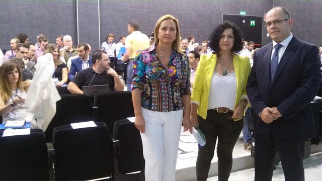 Inauguración de las jornadas sobre estrategias de marketing.