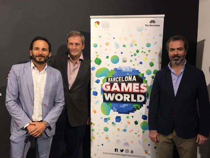 Josep Antoni Llopart (BGW), Alberto González (BGW) i José María Moreno (Aevi)
