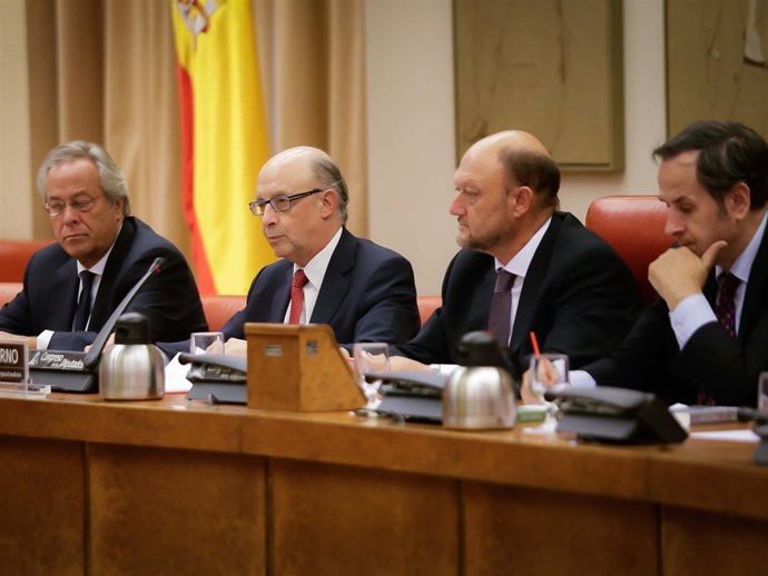 Cristóbal Montoro, ministro de Hacienda 