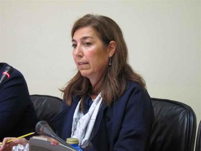 La directora xeral de Desenvolvemento Pesqueiro, Susana Rodríguez     